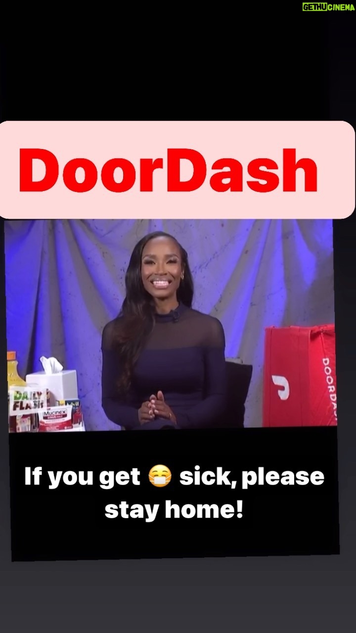 Dr. Contessa Metcalfe Instagram - If you feel sick, @doordash !! Very Respectfully, #DrContessa #HauteDoc 🫶🏾❤️🩹