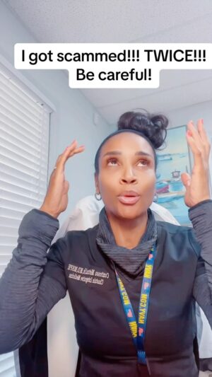 Dr. Contessa Metcalfe Instagram - These scammers are the WORST! Stay vigilant… 

Disclaimer #USAA has been amazing and in no way is this their fault- proud member for over 20 years #USNavy #ProudVeteran