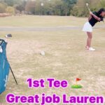 Dr. Contessa Metcalfe Instagram – She’s getting better every day…. @lauren.e.metcalfe 
#TeeTime  #PGA loading #CantStopWontStop #ProudMom