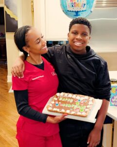 Dr. Contessa Metcalfe Instagram - Please help me wish a Happy 14th birthday to my #SonShine Landon! Is it wrong for me to tell him he can never ever ever ever leave me 😫😫 like EVER?! Well… he can leave, but I’m coming too!! #ijustlovehim ❤️❤️ #mommylove #OneandOnly