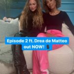 Drea de Matteo Instagram - This week, we have the LEGENDARY @dreadematteo on the @sagesteeleshow! We dove into her time on The Soprano’s, her decision to stand up to the vaccine mandates & the devastating fallout which led to her decision to join OnlyFans, motherhood, her new clothing line @ultraafree and oh yeah - Drea dishes on why she waited so long to kiss @carmenelectra. 👀 New episode out NOW on YouTube and everywhere you get your podcasts! #sagesteeleshow