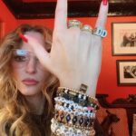 Drea de Matteo Instagram - THANK YOU @breadmonster_inc for my Christmas Carepackage of #unfuckwithable #gangstergoddess #GGB #beadedbracelets 🙏🏽🙏🏽🙏🏽 Everyone is always asking where they can buy em so nowwwww ya know! @breadmonster_inc