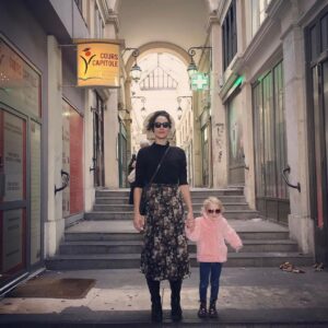 Drew Jacoby Instagram - Happy Mother’s Day! I love being a mommy to my little Queen Josephine! Here’s us all over the world...#Taipei #london #paris #amsterdam #hawaii #mexico #kauai #mothersday #travel #mommydaughter #mommyandme #mommysgirl🎀