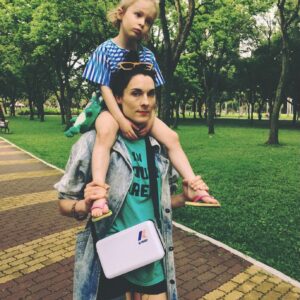 Drew Jacoby Instagram - Happy Mother’s Day! I love being a mommy to my little Queen Josephine! Here’s us all over the world...#Taipei #london #paris #amsterdam #hawaii #mexico #kauai #mothersday #travel #mommydaughter #mommyandme #mommysgirl🎀