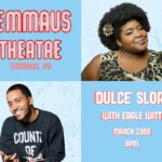Dulcé Sloan Instagram – PA! Emmaus,PA! What y’all doin?! Come see me and my baby boo @eaglewittofficial at the @emmaustheatre THIS SATURDAY! MARCH 23rd! We out here cook-ing!

Ticket link in my bio

#comedy #blackcomedians