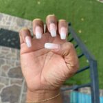 Dulcé Sloan Instagram – #latepost Ombré french manicure. Truly loving this and my @linkxlou bracelet.

#ombre #dippowdernails #frenchmanicure #permanentjewelry