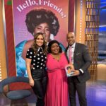 Dulcé Sloan Instagram - Last week was a whirlwind of press and blessings! @abcgma3 with @vladduthierscbs and @gayleking (she read my book and loved it! 😮) @abcgma3 with @demarcomorgan trying my best to make @michaelstrahan jealous (didn’t work 🥺 lol) and my book signing in @bnclarendon where @aminahimani blessed me with her presence! Dress 1: @eloquii Dress 2: @torrid Thank you for all the love!