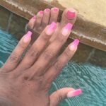 Dulcé Sloan Instagram – Didn’t have access to a man’s chest so I had to take it poolside.