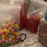 Dulcé Sloan Instagram - Valentine’s Day presents loading……. #crafting #bracelets #blackcreatives #blackcrafters #vdaygifts #kidscrafts