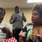 Dulcé Sloan Instagram – #greenroomchronicles 

Curry wings, crockpots and air fryers! 
Oh my! In the greenroom of the @comedyzonejax with @justjatty and @tez_brooks

Update: watching the Lalaparuza Smack Down and Megami ate her first lipsynch.

**and the second

***Megami beat Mhi’ya?! Yes she earned!