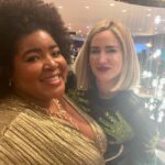 Dulcé Sloan Instagram – The @glaad media awards were a dream. My Prima @irenesmorales took EVERY PICTURE and it was needed. I saw all my favorite people and got to celebrate a community that has always celebrated me. Thank you for the love and the nomination. I lost the award to @iamjhud which is a huge honor. 

Dress: Liquid Gold Colla Voce dress @byvinnik
Necklace & bracelet: @inc_rtw 
Styled by @styleethic
