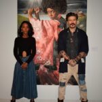 Ebony Obsidian Instagram - Tim Okamura’s: Ebony Obsidian the Unbreakable. Could not be more timely. Nearly speechless. The slings and arrows of life will surely come, but calm is the one who will surely overcome. An extensive tribute to undefeated Black Women is up at the @AugustWilsonCulturalCenter. Including this piece, which I’m told sold to a German art collector before opening night. Run, don’t walk. Tim, you are a master of your craft and it’s magical to witness. Thank you @EdSkrein, the bridge. And grandest of thank you’s to my Mother, Queen Warrior. Your soldier is still standing ✊🏾