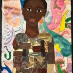 Ebony Obsidian Instagram - At a loss. I feel as though very rarely do people see you, truly, as you are. But, in one of my oldest, bleach stained, shirts, picked out Afro, and minimal makeup, I feel incredibly seen. @TimOkamura this painting is stunning. Your artistry, is stunning. Swipe to see my childhood self portrait. See the difference? Thanks Tim! 😅