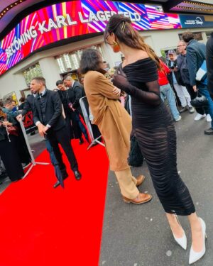 Ece Sükan Instagram - #BecomingKarlLagerfeld premiere 🕶️🐈‍⬛
#disneyplus 
#ad