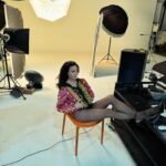 Ece Sükan Instagram - No more worries at set for a laddered stocking 😎 Here comes the run-resist technology, Penti Stop ! @penti #pentistop #isbirligi #reklam #ad #penti