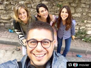 Ecem Özkaya Instagram - #Repost @movier with @repostapp
・・・
@burcubiricik @ecemozkaya @aydantass #pzarpazarçekimolursa