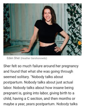 Eden Sher Instagram - THANKS FOR PICKIN ME, @playbill!! Thx for coming out and letting me share!!! @chromeplatedgirl @heathergershonowitz #iwasonasitcom