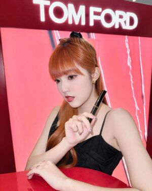 Eelyn Chan Instagram - Celebrating Lunar New Year and Valentines Day with @tomfordbeauty ♥️💄💋

#TOMFORDBEAUTY
#TOMFORD
#TFLIPS
@flarecommunications 
@mercymomo 

Hair: @matchtonghair @privateisalon 
Wardrobe: @myaleshia