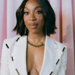 Ego Nwodim Instagram – thank you @latimes and @tgreiving for such a fun profile!! Out in print and on computers everywhere! Link in bio if you wanna read and photo #4 here if you wanna see me looking back to ensure the 🎂🍰🧁 are, in fact, caking. 
hair by @hair4kicks 🗣️
makeup by @cherishbrookehill 🗣️
styling by @shannonlstokes via @gabrielahearst 
photos by @kbillions 🖤🖤🖤