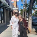 Eileen Davidson Van Patten Instagram – Cruising down Ventura  Blvd. with the queen of the Valley! Ms. Patricia Van Patten.