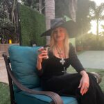 Eileen Davidson Van Patten Instagram - Witches party!!! With these amazing women. 👻😈💀🎃🍸 a little caviar a lot of martinis and a psychic!