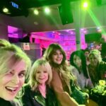 Eileen Davidson Van Patten Instagram - Such fun watching my niece Kat @wyldevoices and @thedollfacedames perform at @thewriteoffroom last night with these chicks!