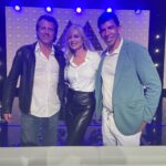 Eileen Davidson Van Patten Instagram - Impromptu photo shoot at @worldpokertour with @vince_van_patten and @adam.pliska ❤️❤️ @wynnlasvegas