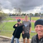 Eileen Davidson Van Patten Instagram - Checking out colleges with the kid! @jessemaroorox @vince_van_patten @csun_edu