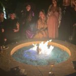 Eileen Davidson Van Patten Instagram - Witches party!!! With these amazing women. 👻😈💀🎃🍸 a little caviar a lot of martinis and a psychic!