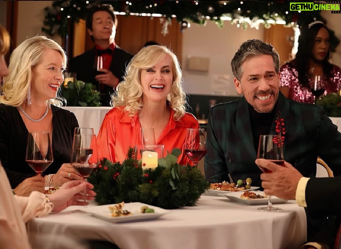 Eileen Davidson Van Patten Instagram - Why are we so happy? @charleygirl74 @paul_witten and I are excited about Holiday in the Vineyards on Netflix today!