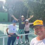 Eileen Davidson Van Patten Instagram - Representing @valley_mentality and wearing the newest drop the crop tee "The Valley Girl" for all of us valley girls out there! After some super fun doubles!