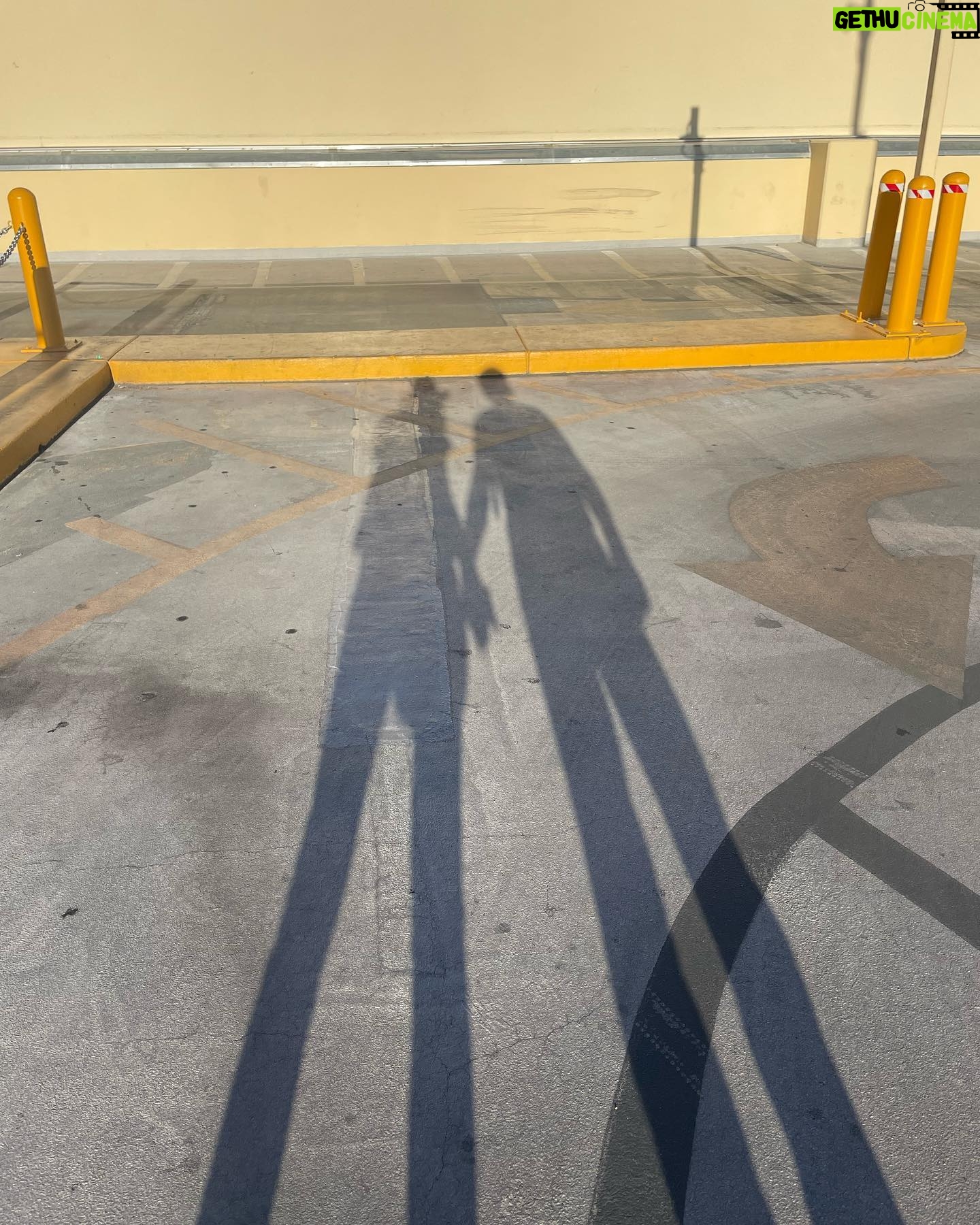 Eileen Davidson Van Patten Instagram - In Vegas we're just a shadow of ourselves! @vince_van_patten @wynnlasvegas