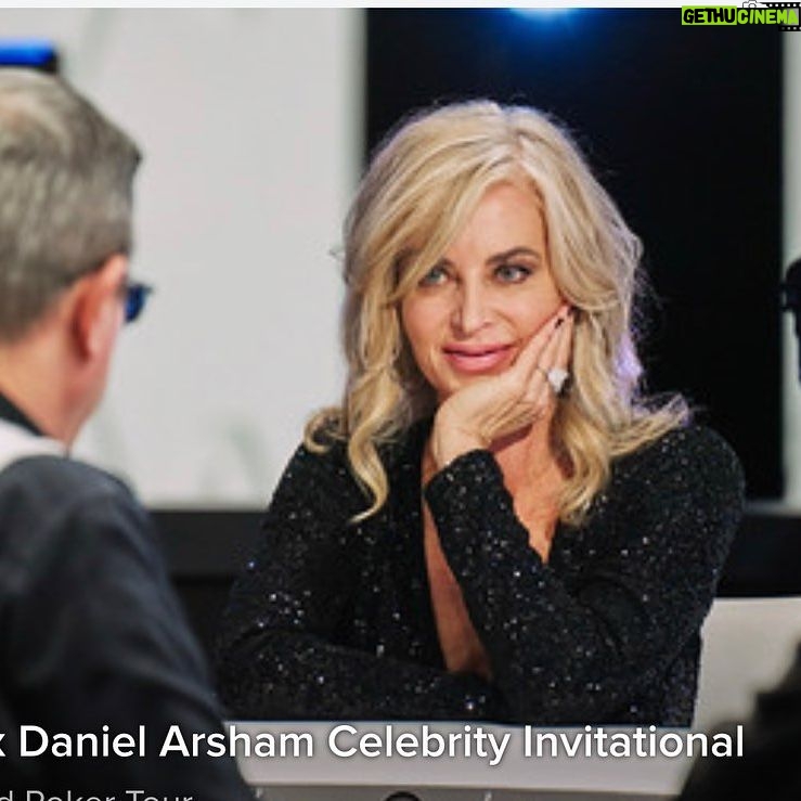 Eileen Davidson Van Patten Instagram - Now THAT was fun! @wpt and @danielarsham thank you for such an amazing evening! Congratulations to @adamweitsman on the win and an incredible comeback!