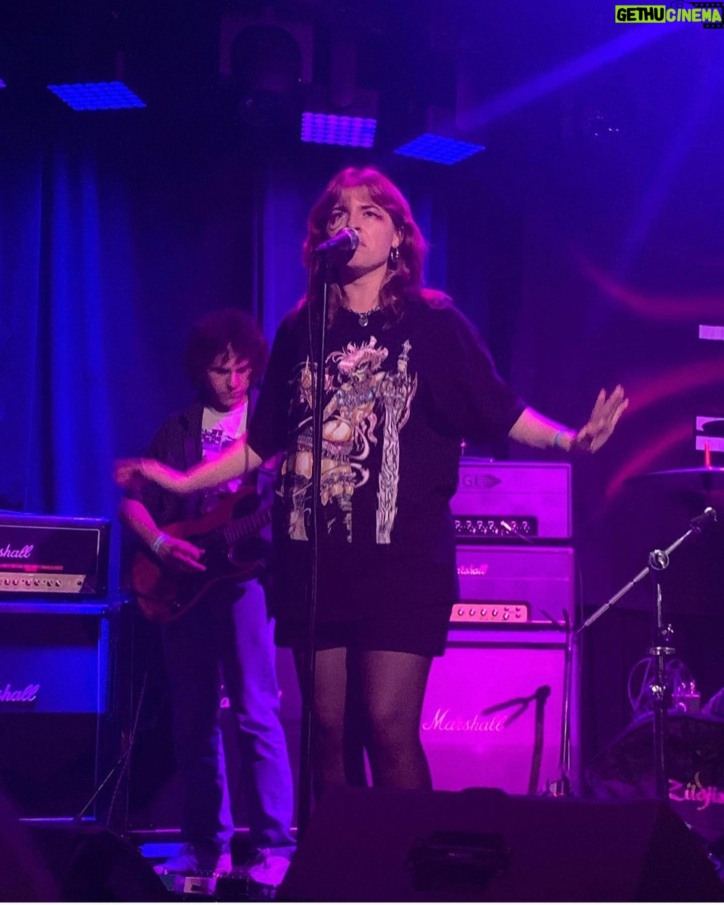 Eileen Davidson Van Patten Instagram - Wow! Such a great time hanging with my nieces Kat and Annamarie supporting my great nieces Audrey and Sophia at @thewhiskyagogo #davidsongirls @sjobck