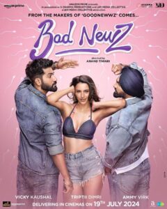 Eka Lakhani Instagram - Good times with the #BadNewz team! 💜 Costume Styling for Publicity Design by #TeamE. Sending love.. can’t wait for this onee ! @vickykaushal09 @tripti_dimri @ammyvirk @anandntiwari @bindraamritpal @karanjohar @apoorva1972 Style team: @shivani.saboo @itsfatimabaluch @nandini._.khetan @theradhikadhanuka @mayuri_srivastava #vickykaushal #triptidimri #ammyvirk #styledbyeka