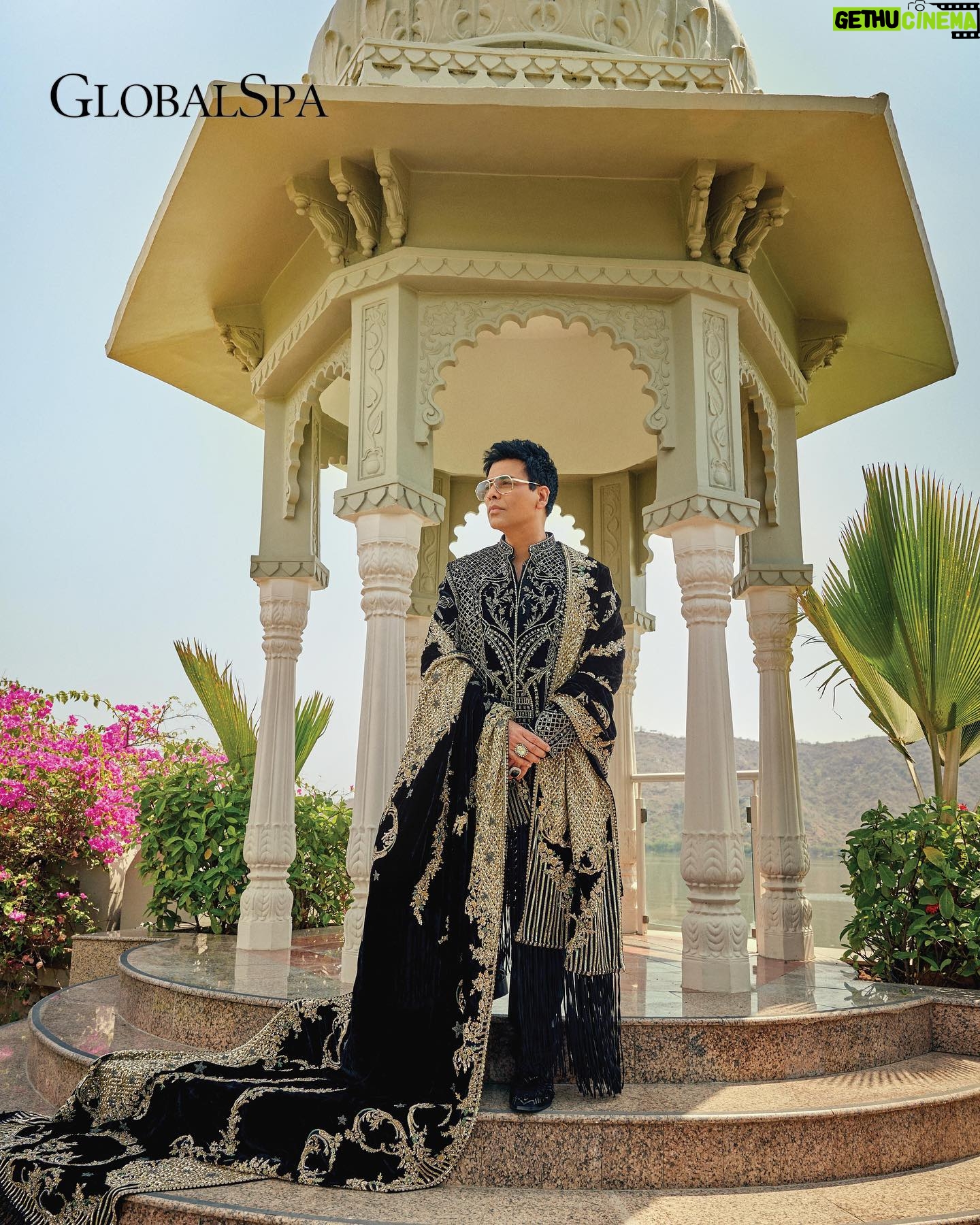 Eka Lakhani Instagram - Royal Affaire for @globalspaindia! ✨ @karanjohar birthday special. #StyledByEka Style team @arpita.kc @mayuri_srivastava @team___e Look 1 : Wearing - Falguni Shane Peacock (@falgunishanepeacockindia) Rings - Jaipur Jewels (@jaipur_jewels @dipiblicrelations) Shri Paramani Jewels (@shriparamanijewels) Eyewear - Gucci (@gucci) Footwear - Copper Mallet (@coppermallet) Look 2 : Wearing - Manish Malhotra (@manishmalhotraworld) Rings - Rambhajos (@thehouseoframbhajos) Brooch - @ajewelsbyanmol Eyewear - Alexander McQueen (@alexandermcqueen) Footwear - Copper Mallet (@coppermallet) Look 3 : Wearing - Abujani Sandeep Khosla (@abujanisandeepkhosla) Rings - Cal Calcutta (@calcalcutta @ascend.rohank) Rambhajos (@thehouseoframbhajos) Eyewear - Balmain (@balmain) Footwear - Christian Louboutin (@louboutinworld) Look 4 : Rings - Cal Calcutta (@calcalcutta @ascend.rohank) Eyewear - Gucci (@gucci) Footwear - Copper Mallet (@coppermallet) #KaranJohar #RafflesUdaipur #Traditional #EthnicFashion #ManishMalhotra #SabyaSachi