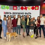 Ekaterina Kokorina Instagram - Котята, сегодня с @dominickjocker были на @videlivideoproject Эмоции зашкаливают) спасибо за крутые сюжеты и тёплую беседу 😀😘