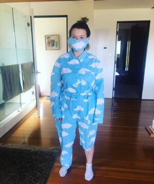 Elaine Carroll Instagram - Coronavirus but make it fashion