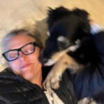Elaine Hendrix Instagram - This perfect being is my heart and soul. My child. I’ve had her since she was 4 days old when I rescued her, her mom and all her siblings. Today she’s fighting. Please send her love & light. 🙏🏼🖤 #Ellie