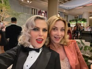 Elaine Hendrix Instagram - Happy Birthday to my spectacular Southern Sister. I love you @sharonelawrence 🎂🥳🎁 #happybirthday #sharonlawrence #elainehendrix #southernsisters