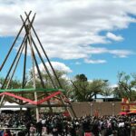 Elaine Hendrix Instagram - Gathering of Nations 2023 @gatheringofnations 1. Teepee Village 2. Ojibway friends 3. Royalty 4. Chickasaw friend 5. Crown 6. Santo Domingo Pueblo friend 7. Main grounds 8. Menominee friends (and Junior Grass Dance Competitor) 9. Miss Indian World 2022 Tashina Red Hawk 10. Drumming & singing #gatheringofnations #powwow #ojibway #chickasaw #santodomingopueblo #minominee #teepee #village #grassdancer #friends #drumming #singing #royalty #crown #missindianworld #albuquerque #newmexico #nativeamericans #nations #grateful