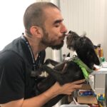 Elaine Hendrix Instagram - One of my besties lost his bestie one week ago today - suddenly & unexpectedly. My friend @chris.sergi found this dog abandoned in a parking lot and I convinced Chris to keep him, which wasn’t hard to do. #Marvin 🖤 For over 11 years they were inseparable. These two, along with me & my crew, had sooooo many adventures together. I loved Marvin like my own. Please help me send some love & peace to Chris, especially if you know what it’s like to lose your fur child. RIP Marvin #rescuedog #adoptdontshop