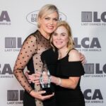 Elaine Hendrix Instagram - It was my deepest honor to receive the 2022 Celebrity Activist Award from @lc4a. Anyone who knows me knows animals are my life. I fight for their voices, their respect and their lives ever single day. They are so worthy of our attention. I AM AN ANIMAL RIGHTS ACTIVIST. So many of my beautiful, amazing friends came out and I didn’t take pictures. It was an emotional, overwhelming evening for me. But I love them all dearly. Photos by; @frncscamaria • Amanda Edwards • John Collazos; Dress: @stellamccartney (via @arinburke); Hair: @dvohair