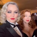 Elaine Hendrix Instagram - The BFFing is reel. 🎩🖤
