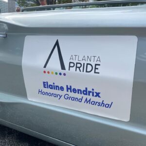 Elaine Hendrix Instagram - ATL PRIDE weekend was EPIC! We celebrated the unique, worthy, lovable beauty of people being who they truly are. It was safe. It was fun. And it was PROUD. Thank you @micahmccain & @steveniga for making this incredible memory happen for myself and my friends. YOU are loved. ❤️🧡💛💚💙💜 #AtlantaPride