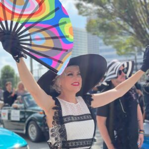 Elaine Hendrix Instagram - ATL PRIDE weekend was EPIC! We celebrated the unique, worthy, lovable beauty of people being who they truly are. It was safe. It was fun. And it was PROUD. Thank you @micahmccain & @steveniga for making this incredible memory happen for myself and my friends. YOU are loved. ❤️🧡💛💚💙💜 #AtlantaPride