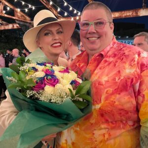 Elaine Hendrix Instagram - HAPPY PRIDE ATLANTA!!! I ❤️🧡💛💚💙💜 YOU & am honored to be your Honorary Grand Marshall. 🏳️‍🌈🏳️‍⚧️ @atlantapride #atlpride #grandmarshall