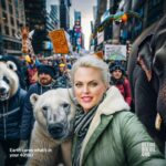 Elaine Hendrix Instagram - I’M VIRTUALLY MARCHING RIGHT NOW to tell Wall Street we want a climate-friendly option in every 401(k). YOU CAN MARCH WITH ME side by side in the same photo (see #4)! Just choose “donate” in the app. Tag me when you share. I’d love to see it! To get started, go to RetireBigOil.org / @retirebigoil HERE’S WHAT’S HAPPENING: For 99% of Americans, if you want a 401(k), you have to invest in Big Oil. It’s a huge boost to the the fossil fuel industry. BUT if we’re loud enough, Wall Street will change. Please join me! #RetireBigOil