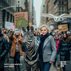 Elaine Hendrix Instagram - I’M VIRTUALLY MARCHING RIGHT NOW to tell Wall Street we want a climate-friendly option in every 401(k). 

YOU CAN MARCH WITH ME side by side in the same photo (see #4)! Just choose “donate” in the app. Tag me when you share. I’d love to see it! To get started, go to RetireBigOil.org / @retirebigoil 

HERE’S WHAT’S HAPPENING:
For 99% of Americans, if you want a 401(k), you have to invest in Big Oil. It’s a huge boost to the the fossil fuel industry. BUT if we’re loud enough, Wall Street will change. Please join me!

#RetireBigOil