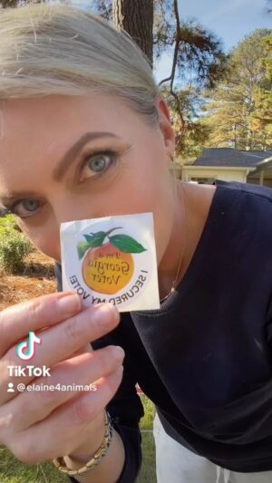 Elaine Hendrix Instagram - 🗳 VOTE 🗳 ❤️🤍💙🌊 #vote